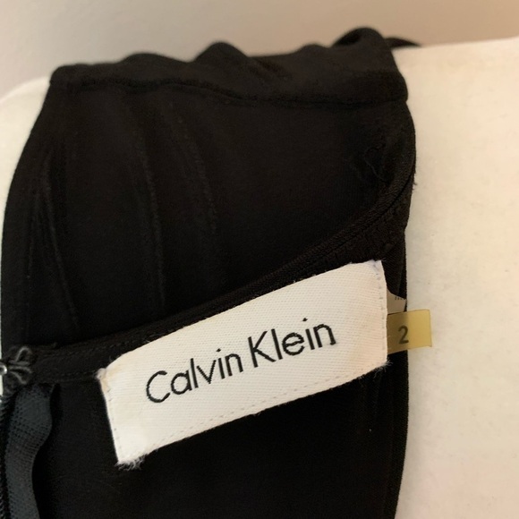 Calvin Klein little black dress, size 2 - Picture 4 of 7